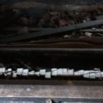 Piano in the ruins